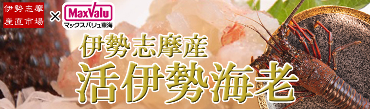 伊勢志摩産 活伊勢海老 バナー画像