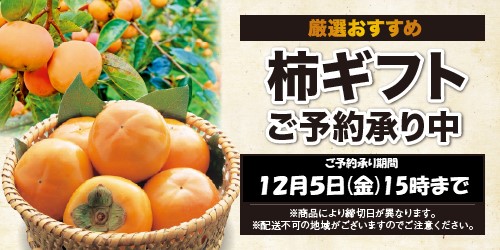 2025「柿ギフト」（全国宅配） バナー画像
