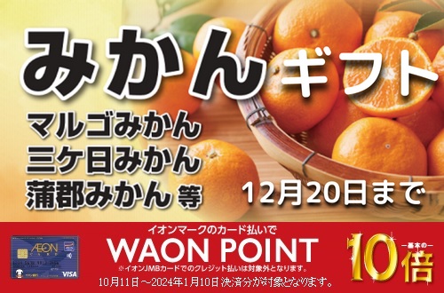 2023年「みかんギフト」（全国宅配） バナー画像