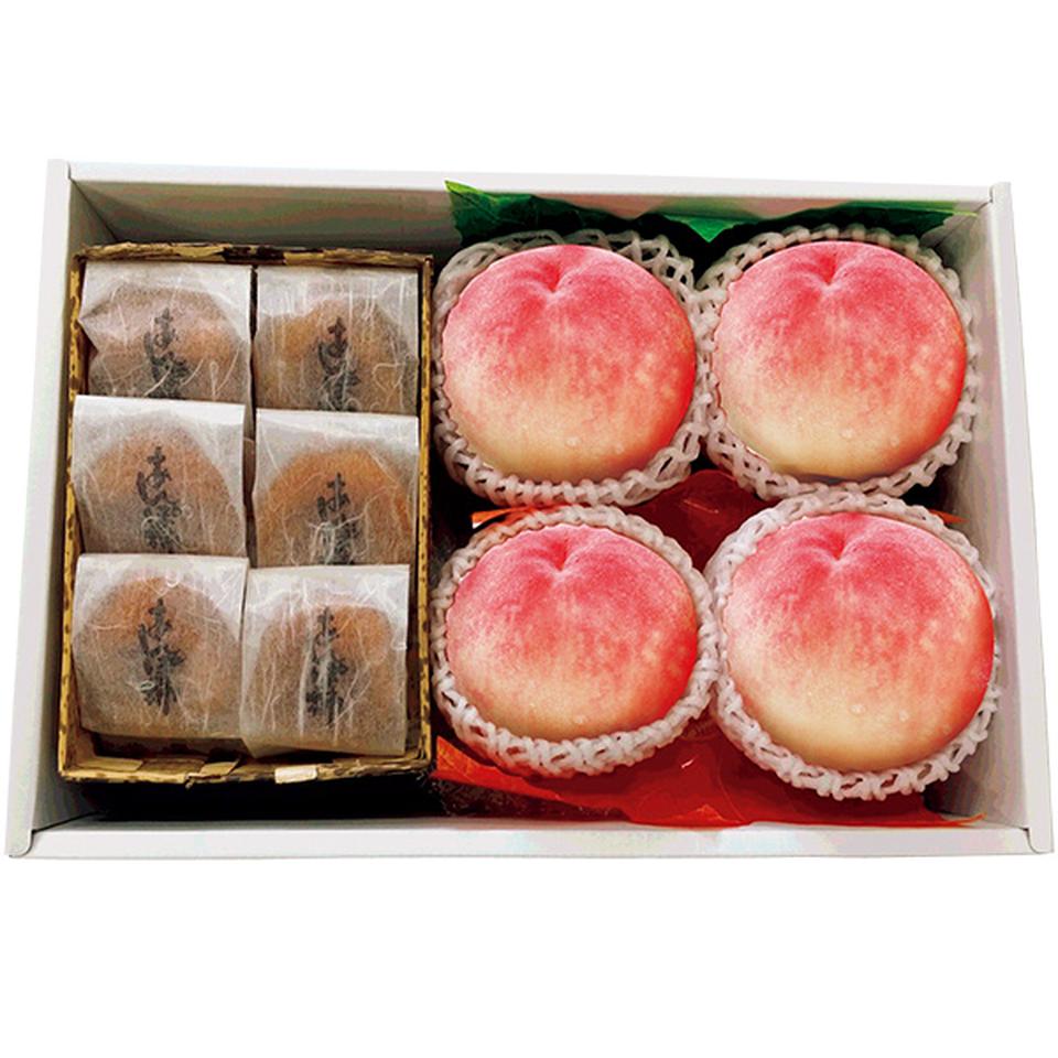 【夏の贈りもの】和歌山県産　桃　あんぽ柿セット 商品サムネイル