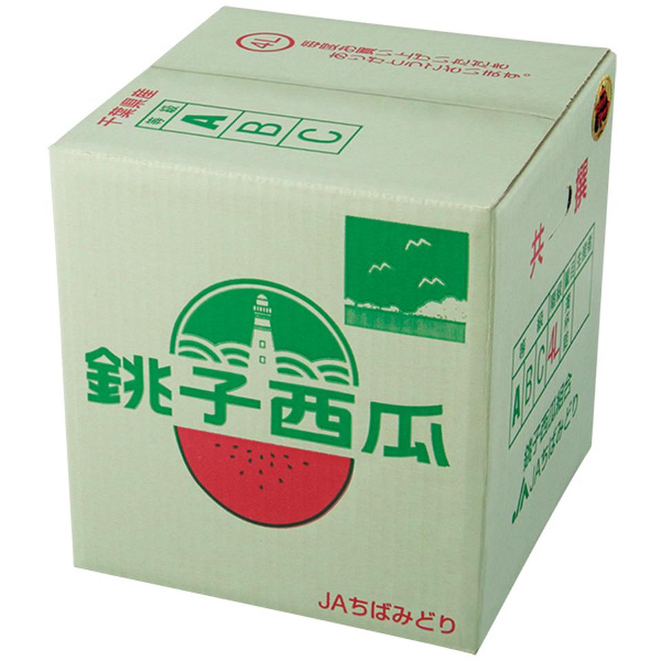 【夏の贈りもの】千葉県産（ＪＡちばみどり）　すいか（ブラックジャック）　４Ｌサイズ１個（９．５ｋｇ以上） 商品サムネイル