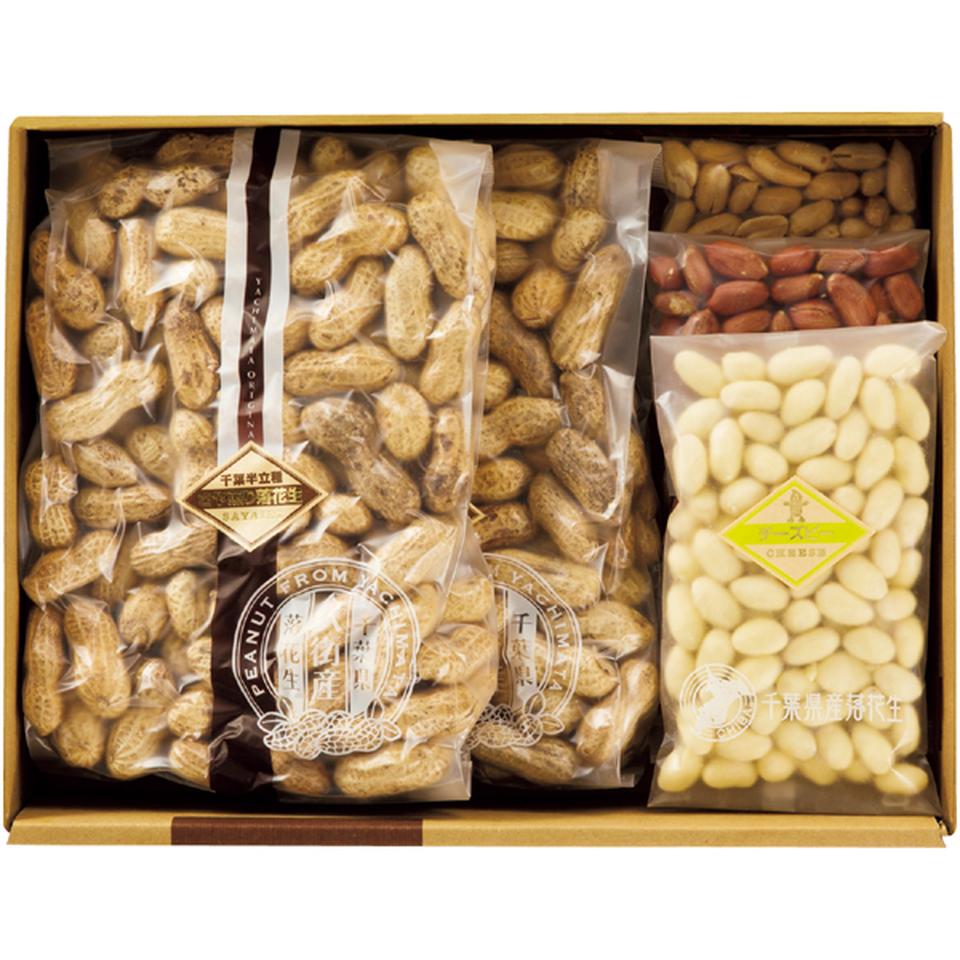 【冬の贈りもの】千葉県八街市産 落花生食べくらべセット 商品サムネイル