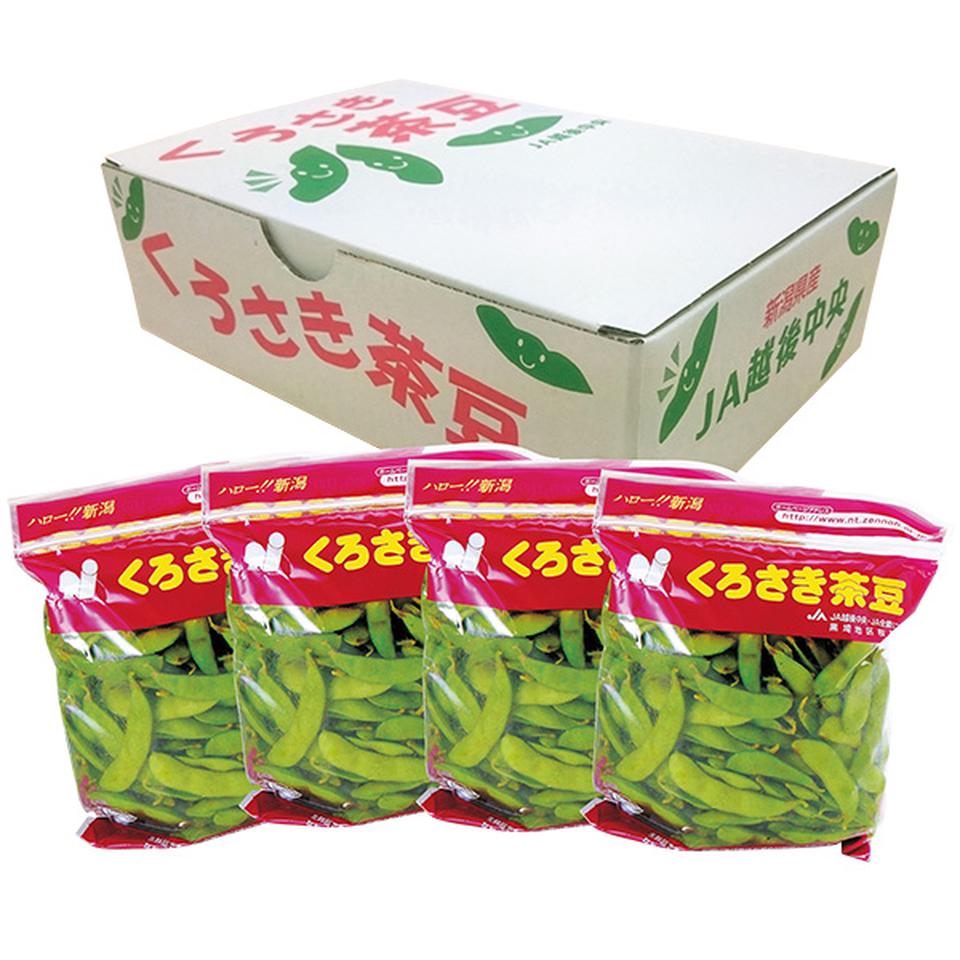 【夏の贈りもの】新潟県産（ＪＡ新潟かがやき）　くろさき茶豆 商品サムネイル