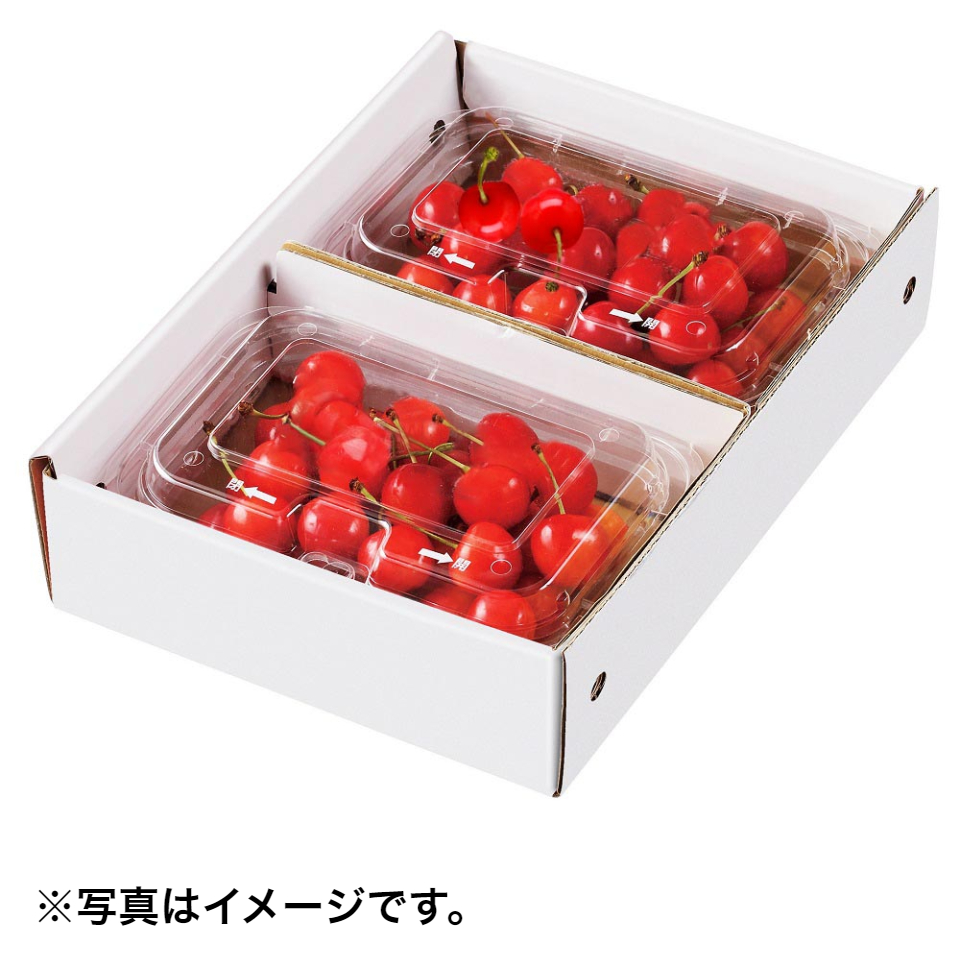 【さくらんぼギフト】紅秀峰 L～２L　フードパック　約400g（約200g×2） 商品サムネイル