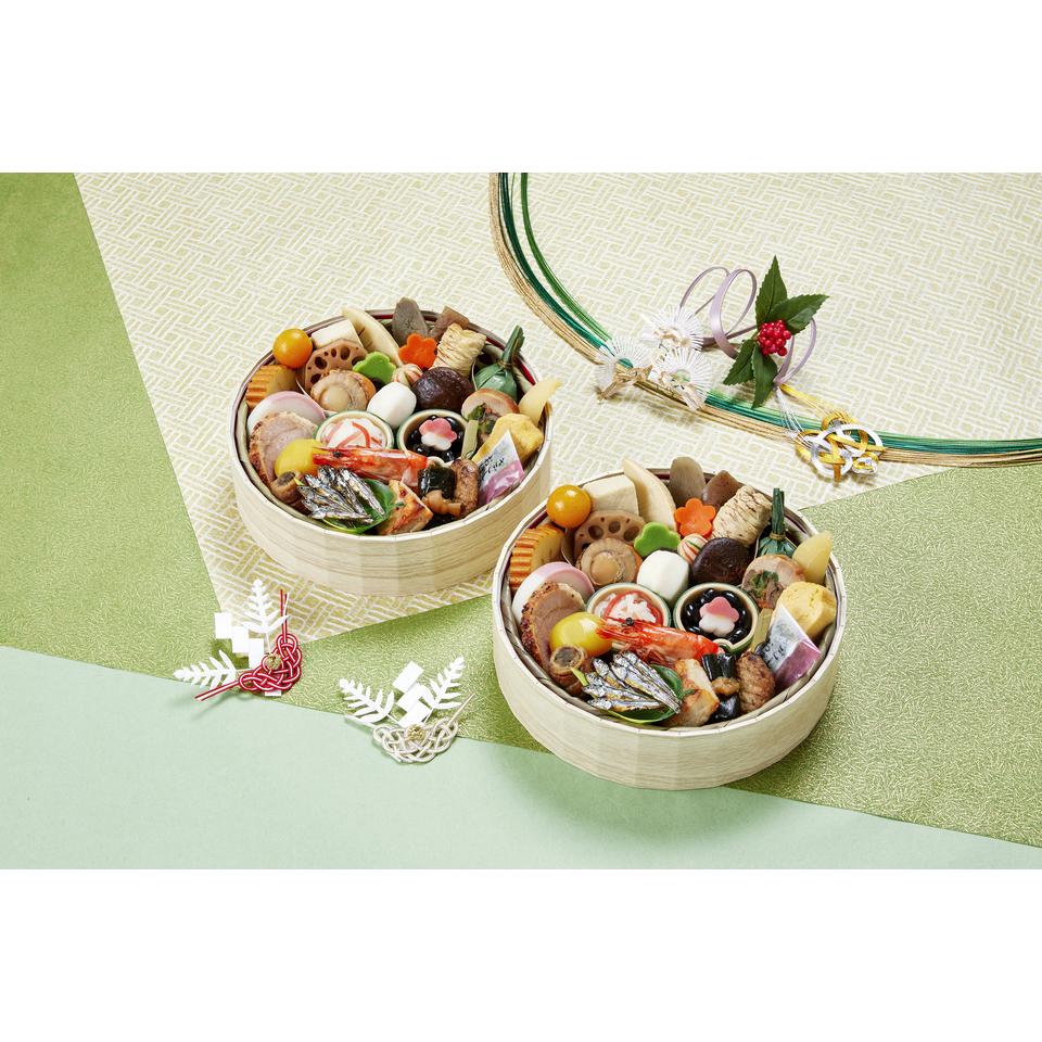 【おせち】京菜味のむら 花籠二段 [冷凍] ２人前 商品サムネイル