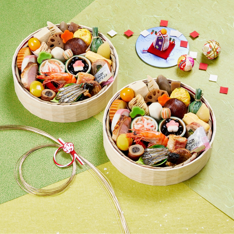 【おせち】京菜味のむら 花籠 和風一段×２ [冷凍] ２人前 商品サムネイル
