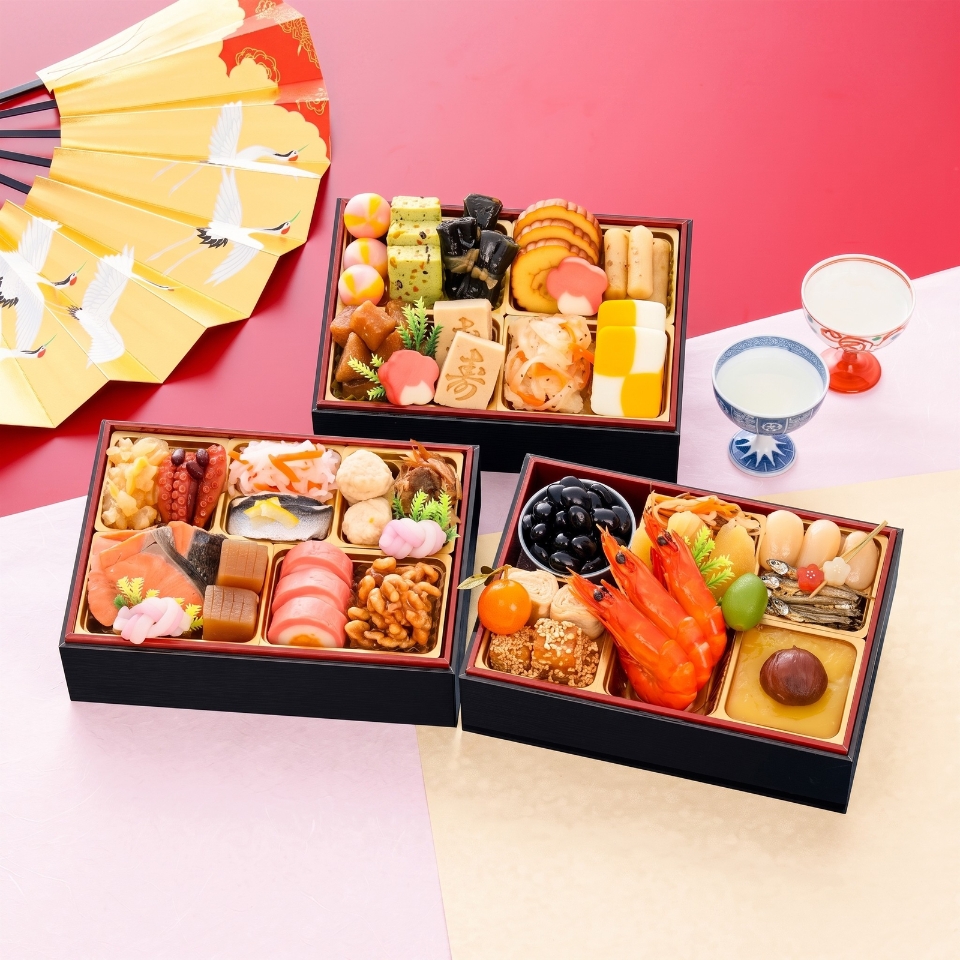 【おせち】千賀屋謹製 金千華 和風三段重 [冷蔵] ２－３人前 商品サムネイル