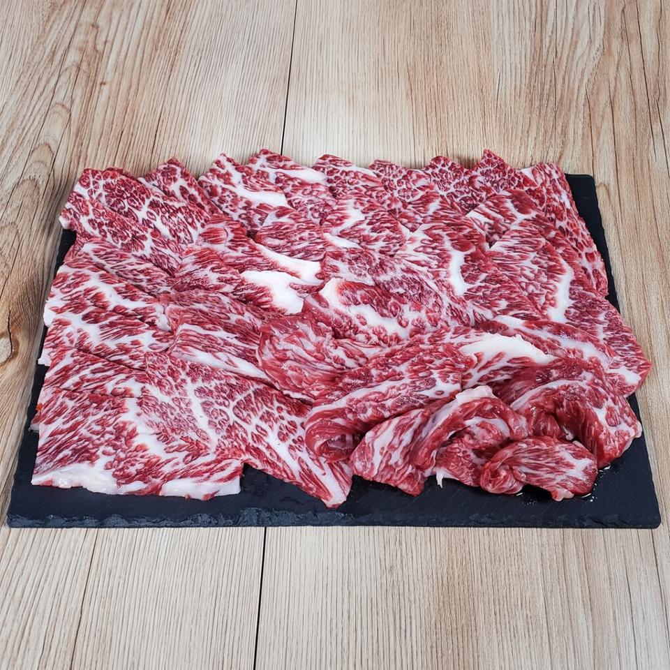 【父の日お肉グルメ】静岡県産あしたか牛ばらカルビ焼用（交雑種）６００ｇ 商品サムネイル