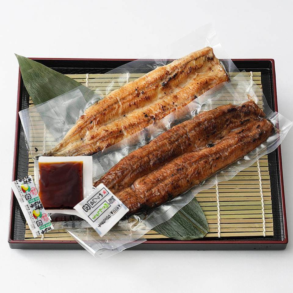 【土用の丑】豊前小倉流 炭火焼うなぎ紅白２尾セット 商品サムネイル