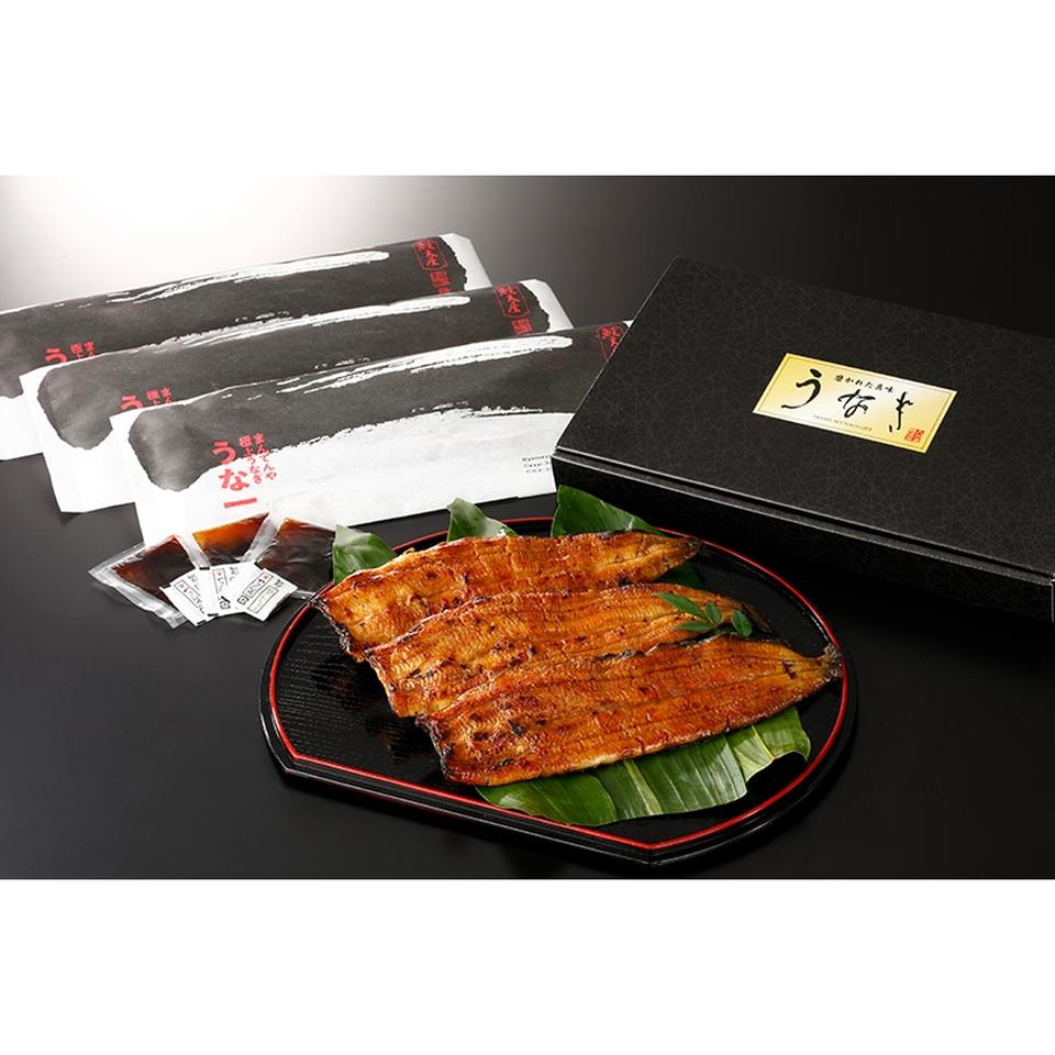 【土用の丑】豊前小倉流 炭火焼うなぎ３尾セット 商品サムネイル