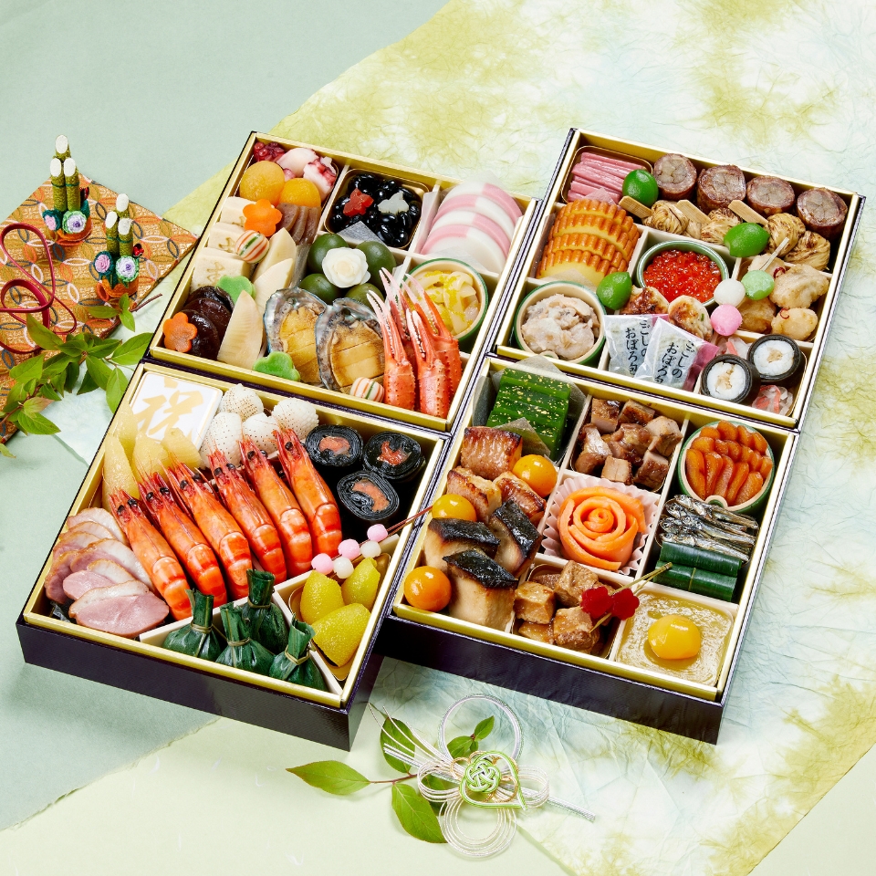 【おせち】京菜味のむら 「朱雀」すじゃく 和風四段重 [冷凍] ５－６人前 商品サムネイル