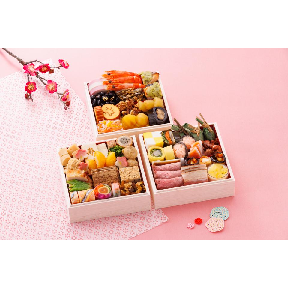 【おせち】赤坂あじさい 桜 三段重 [冷凍] ３人前 商品サムネイル