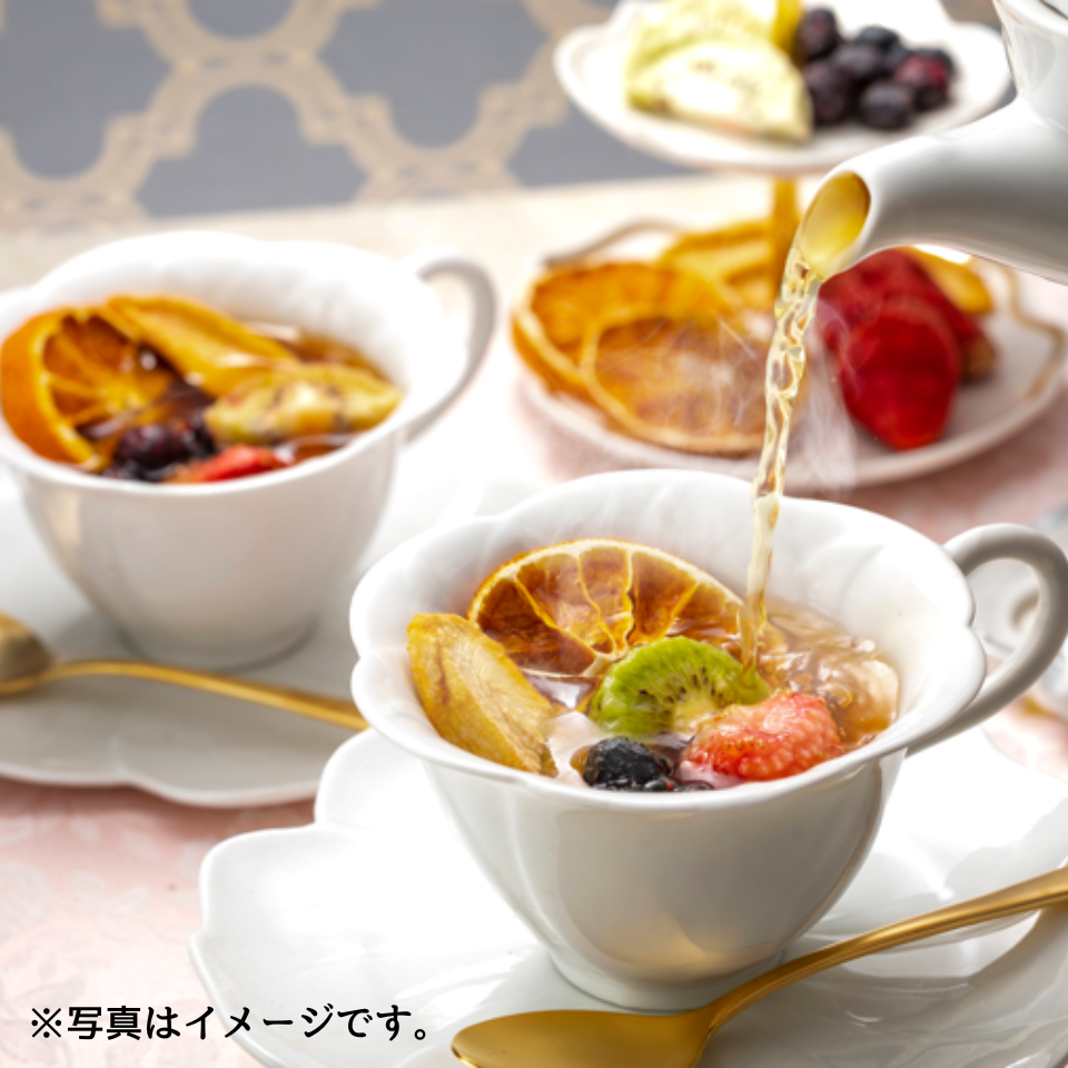 【愛知 えいこく屋&オモロス】5種ドライフルーツティーセット 8個入り(簡易パッケージ) 商品画像(3)