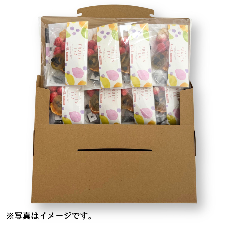 【愛知 えいこく屋&オモロス】5種ドライフルーツティーセット 8個入り(簡易パッケージ) 商品画像(4)