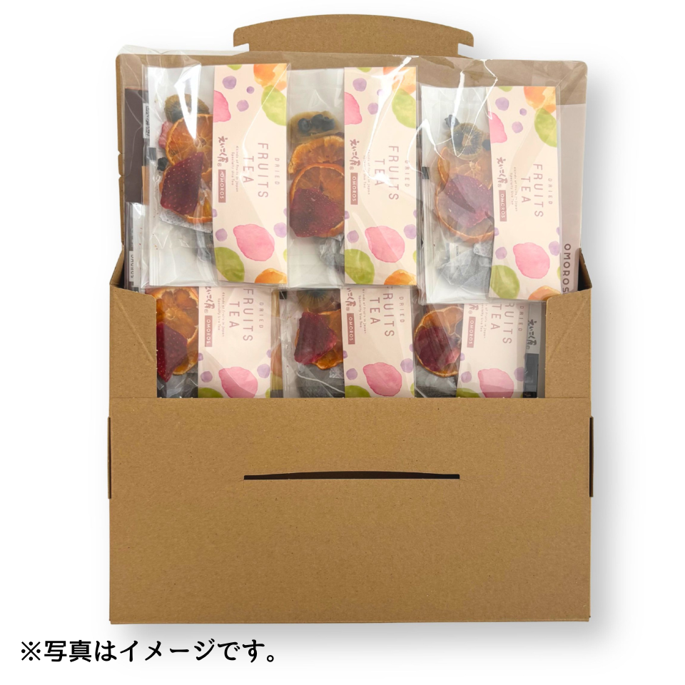 【愛知 えいこく屋&オモロス】4種ドライフルーツティーセット 6個入り(簡易パッケージ) 商品画像(4)