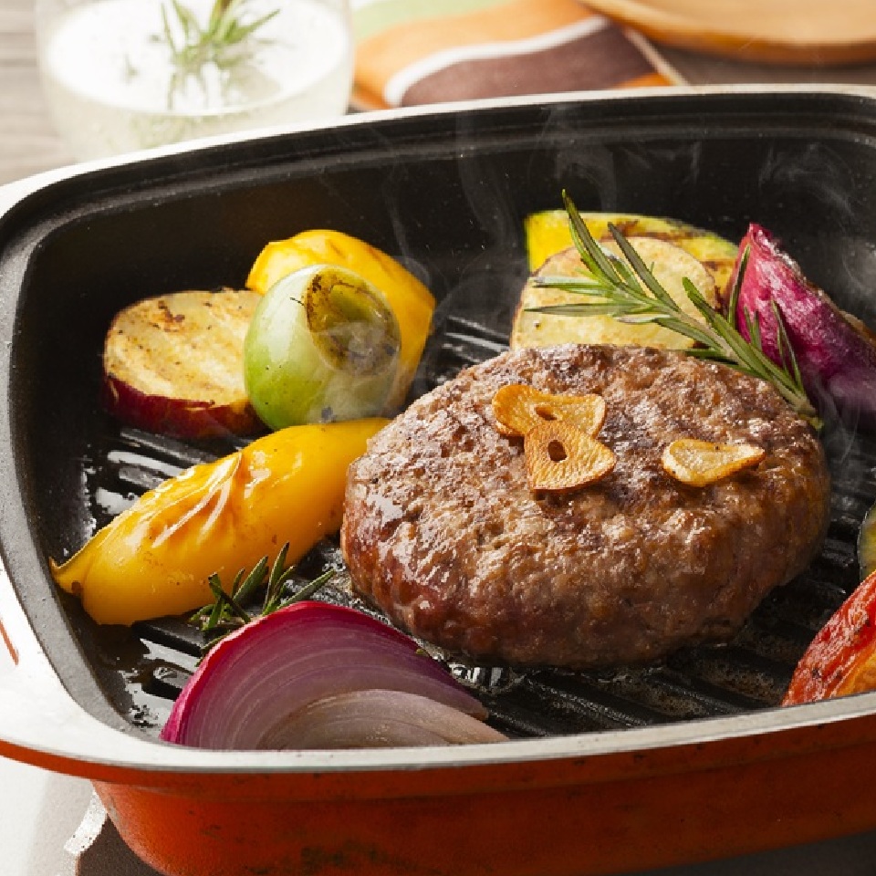 【三重 サンショク】みえジビエ鹿肉のハンバーグ 5個入り 商品画像(1)