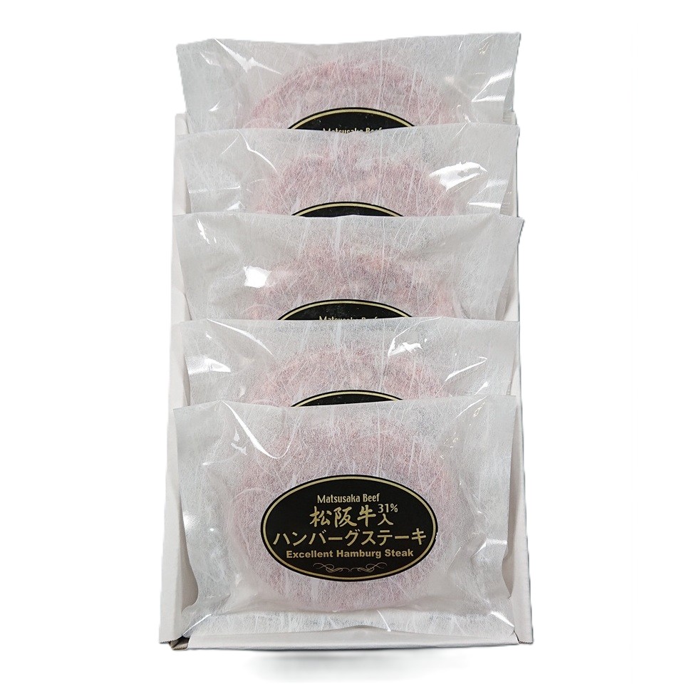 【三重 サンショク】松阪牛入（31％使用）生ハンバーグ 5個入り 商品サムネイル