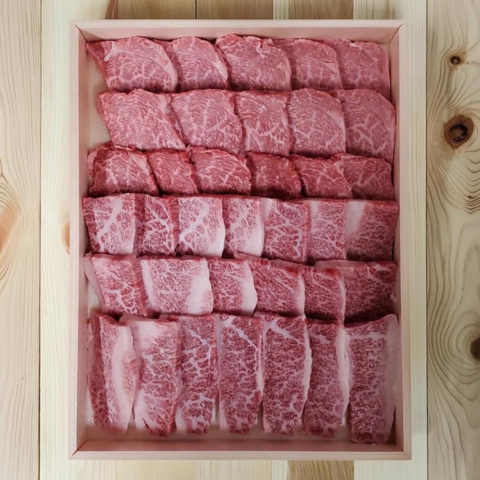【決算じものギフト】静岡県産あしたか牛焼肉用セット（もも・ばら）５５０ｇ 商品サムネイル