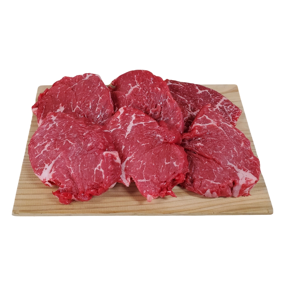 【父の日お肉グルメ】静岡県産あしたか牛赤身ステーキ用（交雑種）６００ｇ（１枚約１００ｇ×６枚） 商品サムネイル