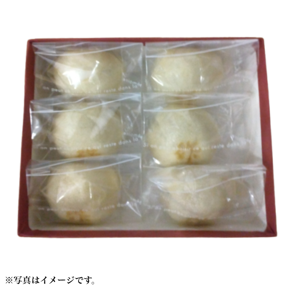 【三重 田中観月堂】作（ざく）饅頭 6個入 商品サムネイル