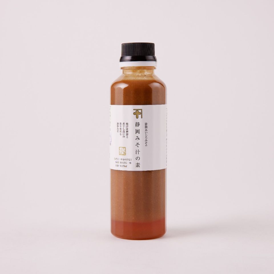 【静岡 カネジュウ食品】静岡あいじろみその静岡みそ汁の素（300ml）1本 商品サムネイル