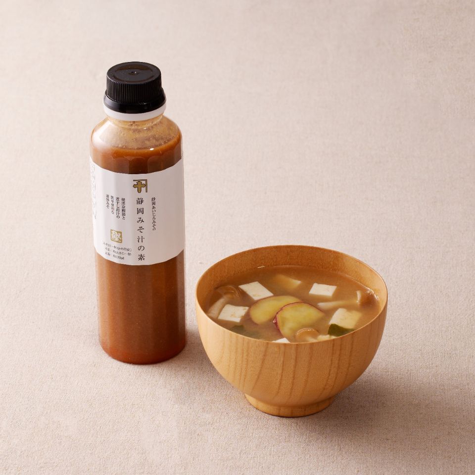 【静岡 カネジュウ食品】静岡あいじろみその静岡みそ汁の素(300ml)1本 商品画像(1)