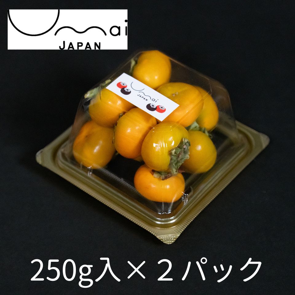 【岐阜 Umai Japan】うま杉のミニ柿　250g (2パック) 商品サムネイル