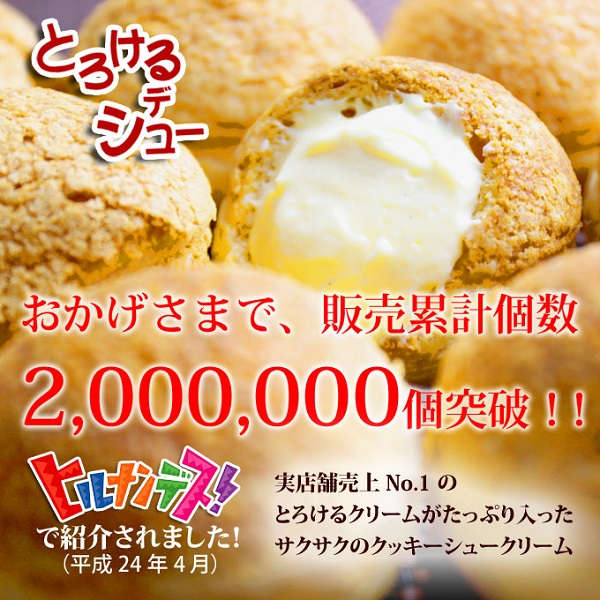 【静岡熱海】【住吉屋】とろける・デ・シュー10個入 商品画像(1)