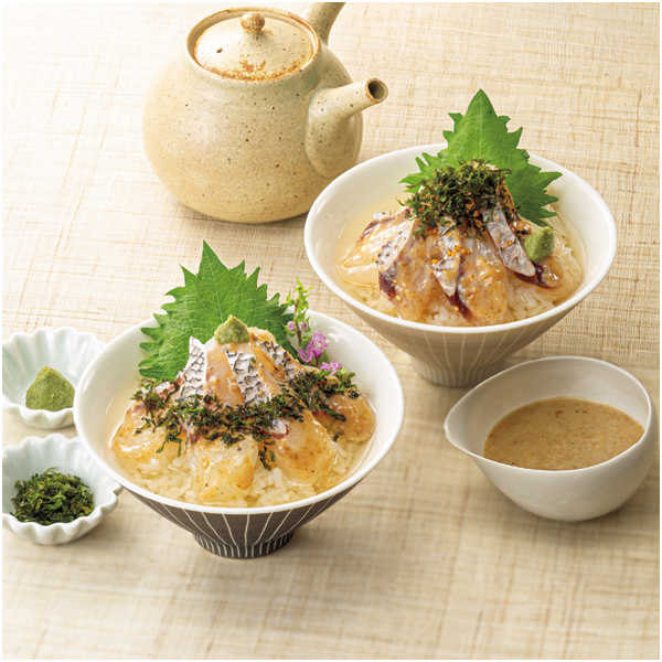 玄界灘の天然真鯛鯛茶漬け4食セット(福岡 アキラ水産) 商品サムネイル