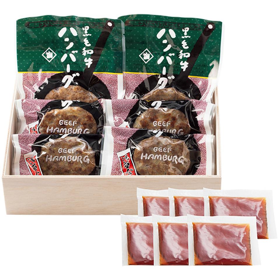 【夏の贈りもの】浅草今半　黒毛和牛ハンバーグセット 商品サムネイル