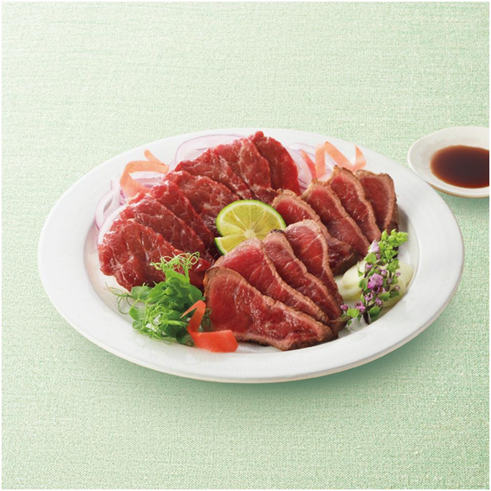 【父の日早得】鮮馬刺し赤身・たたきセット 商品画像(1)