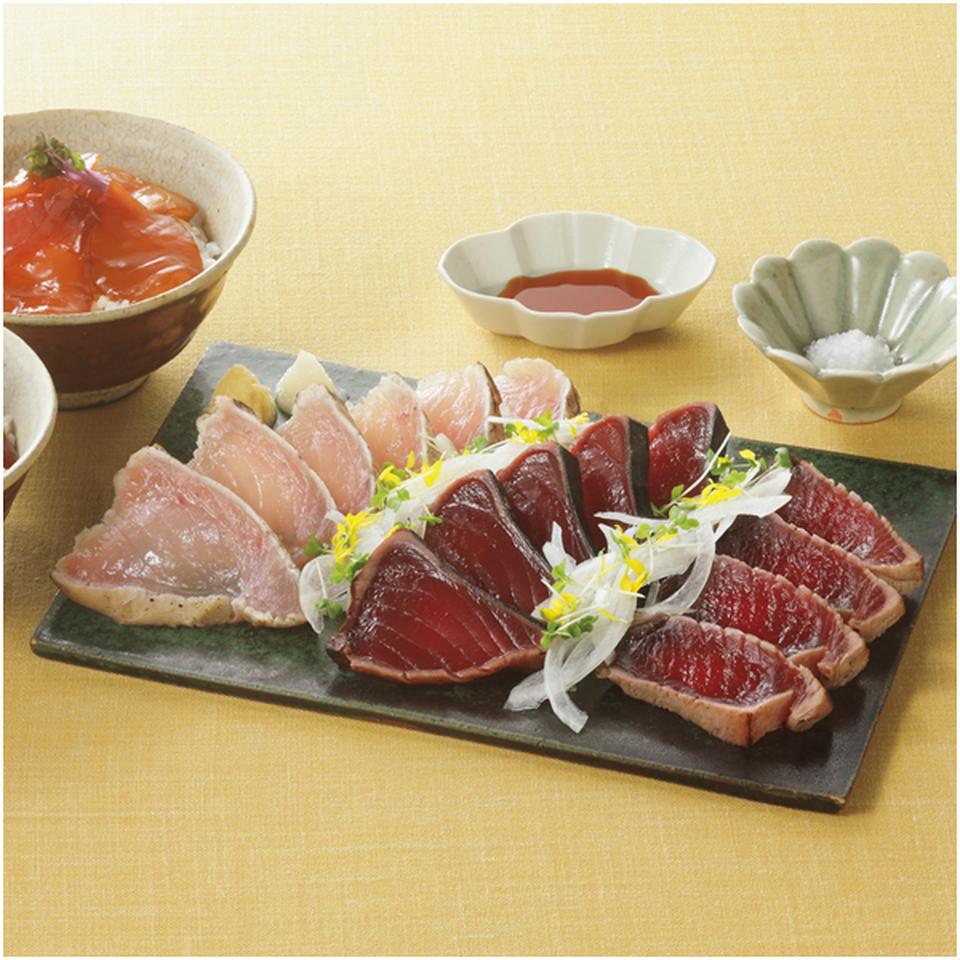 【父の日早得】明神水産鰹と鮪を楽しむ詰合せ~藁焼きたたきとどんぶり~ 商品画像(5)