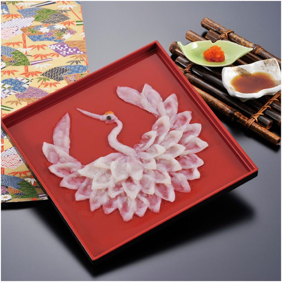 【父の日早得】ふく太郎本部山口県萩産活〆まふぐ刺身　慶祝鶴 商品サムネイル