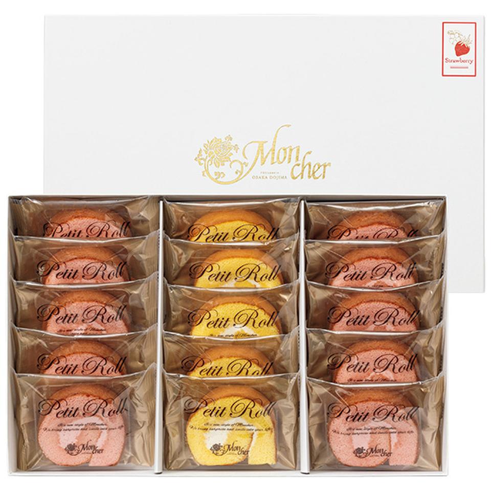 【夏の贈りもの】パティスリー　モンシェール　堂島プティロール　いちごＭＩＸ１５個入 商品サムネイル