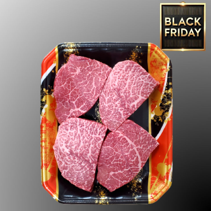 【BlackFriday】国産黒毛和牛ももステーキ用（4枚入り）「送料無料」 商品サムネイル