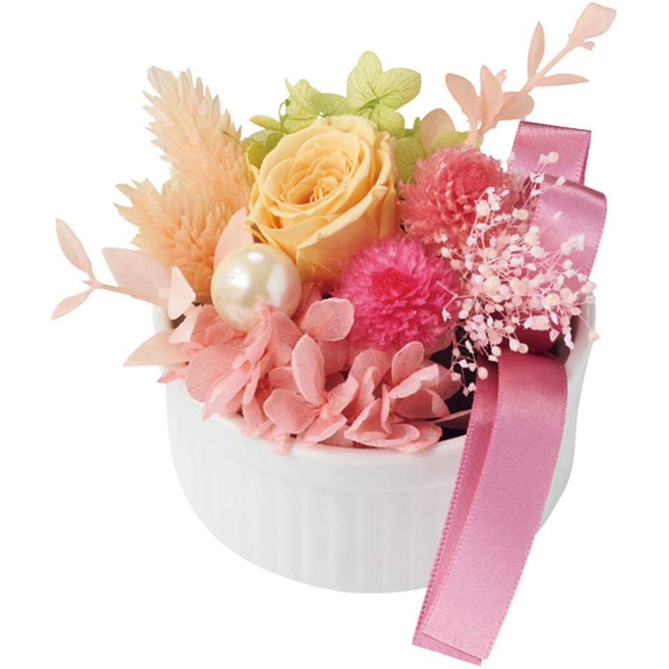 【母の日】ムーミン クッキー缶とプリザーブドフラワー 商品画像(2)