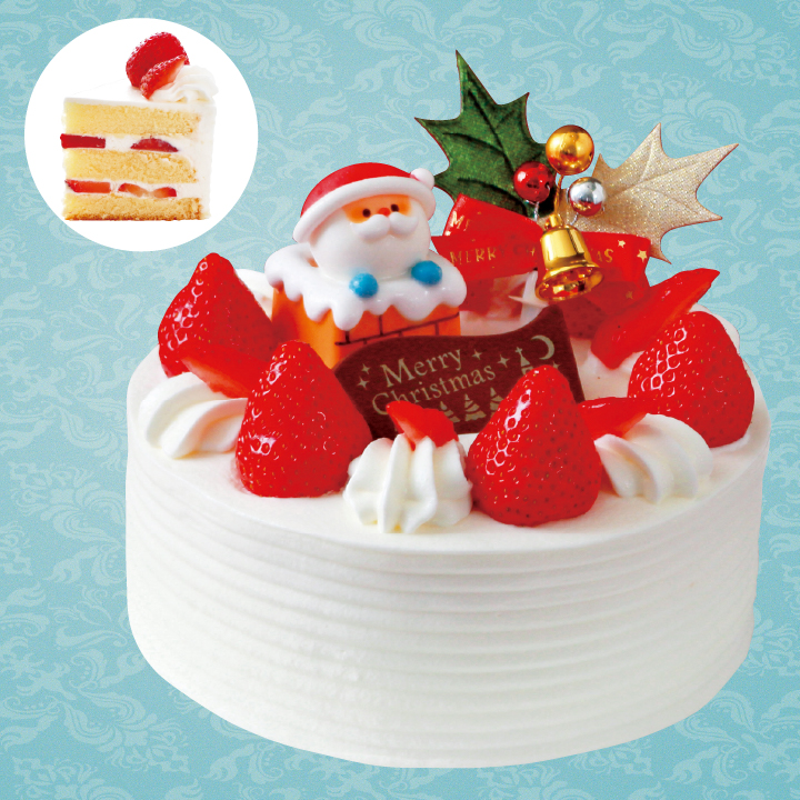 【ホテルクラウンパレス浜松】クリスマスショートケーキ 商品サムネイル