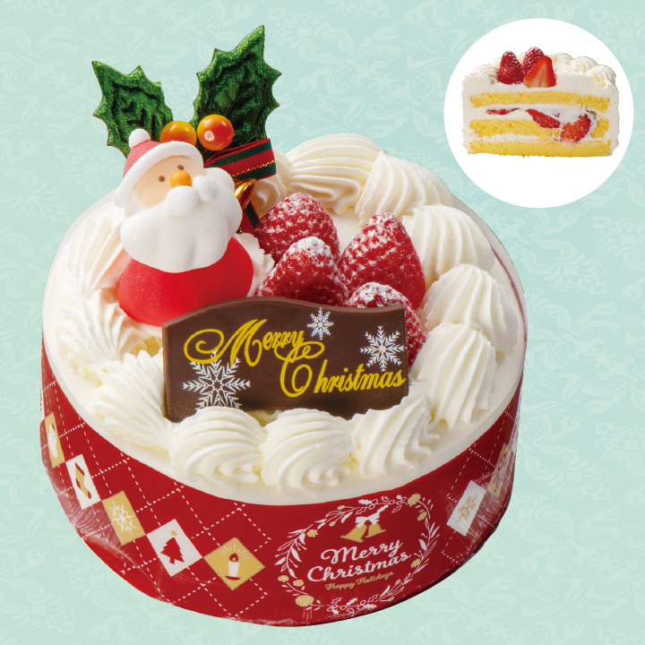 【幸せの丘】クリスマスケーキ 商品サムネイル
