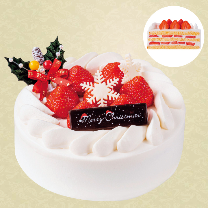 【ローズホテル横浜】クリスマスショートケーキ 商品サムネイル
