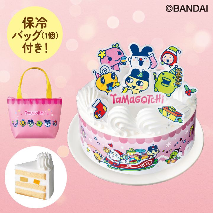 【早得】キャラクターケーキ4号　たまごっち 商品サムネイル