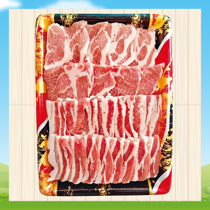 922.三重県産　伊勢うまし豚焼肉用セット（かたロース・ばら）500ｇ 商品サムネイル