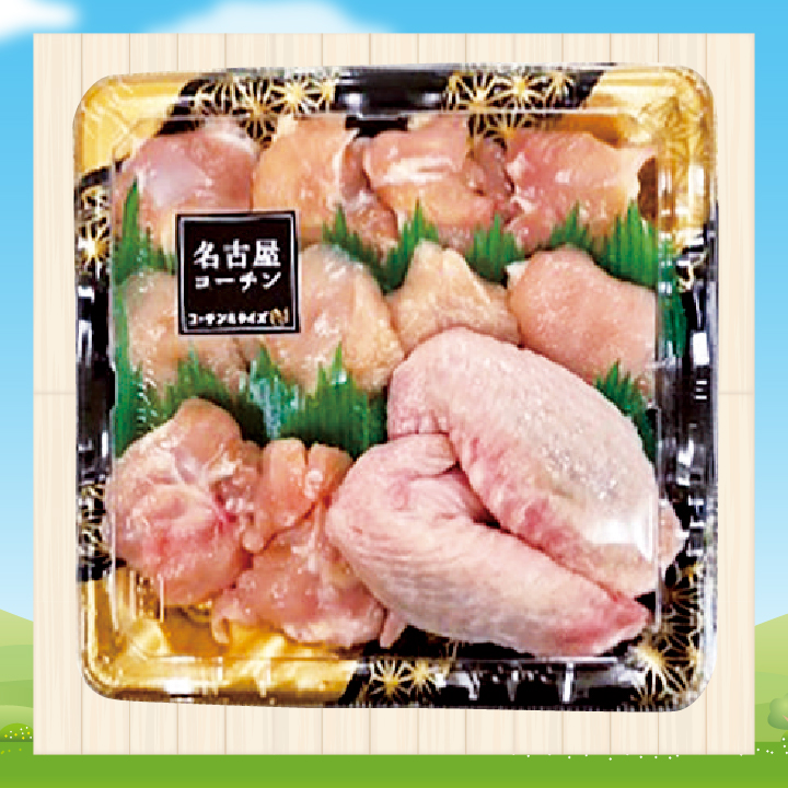 923.国産　名古屋コーチン焼肉用セット（一部解凍品を含みます）340ｇ 商品サムネイル