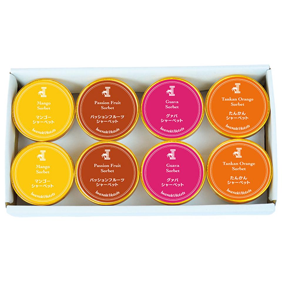 【夏の贈りもの】いわさきホテルズ　シャーベット８個セット 商品サムネイル
