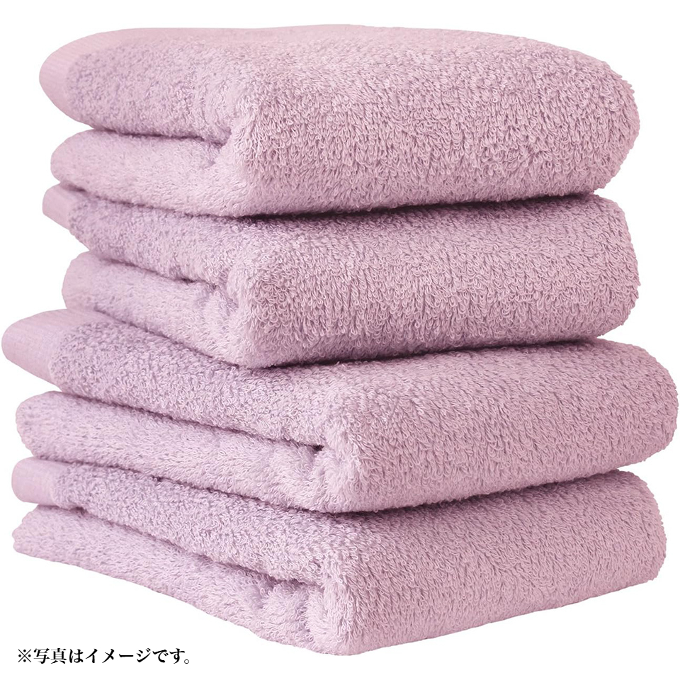 【ヒオリエ】日本製 ホテルスタイルタオル フェイスタオル ラベンダー 商品サムネイル