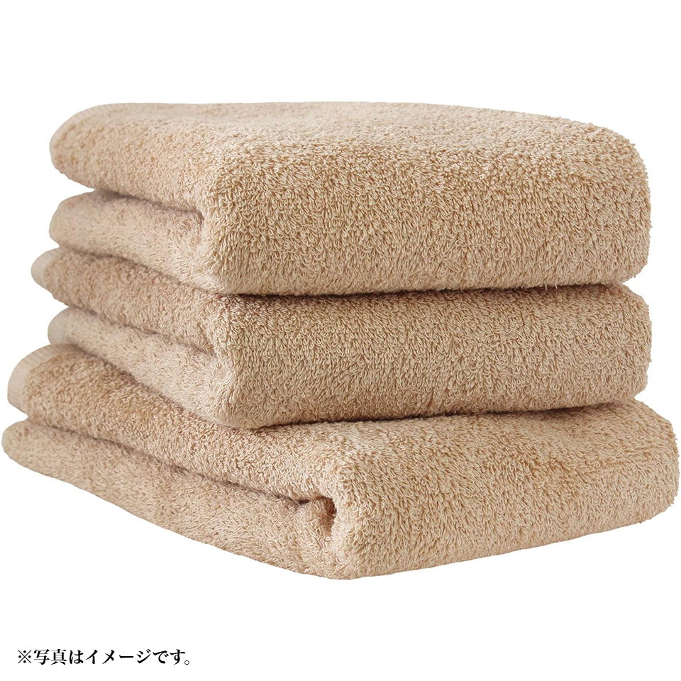 【ヒオリエ】日本製 ホテルスタイルタオル ビッグフェイスタオル モカ 商品サムネイル