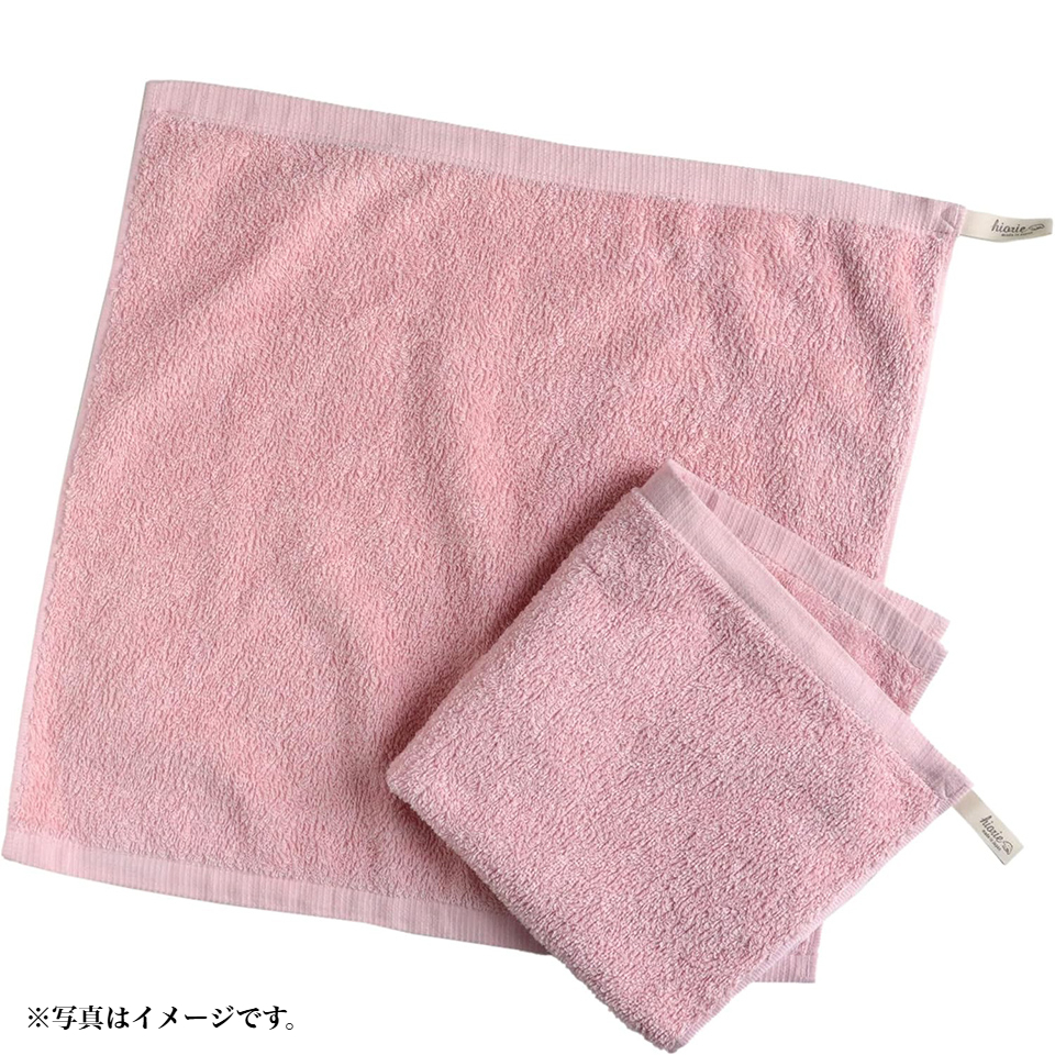 【ヒオリエ】日本製 ホテルスタイルタオル ハンドタオル ピーチブロッサム 商品サムネイル
