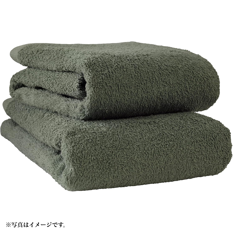 【ヒオリエ】日本製 ホテルスタイルタオル バスタオル モス 商品サムネイル