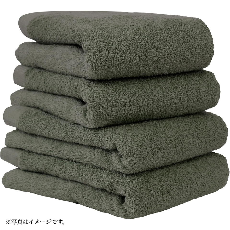 【ヒオリエ】日本製 ホテルスタイルタオル フェイスタオル モス 商品サムネイル