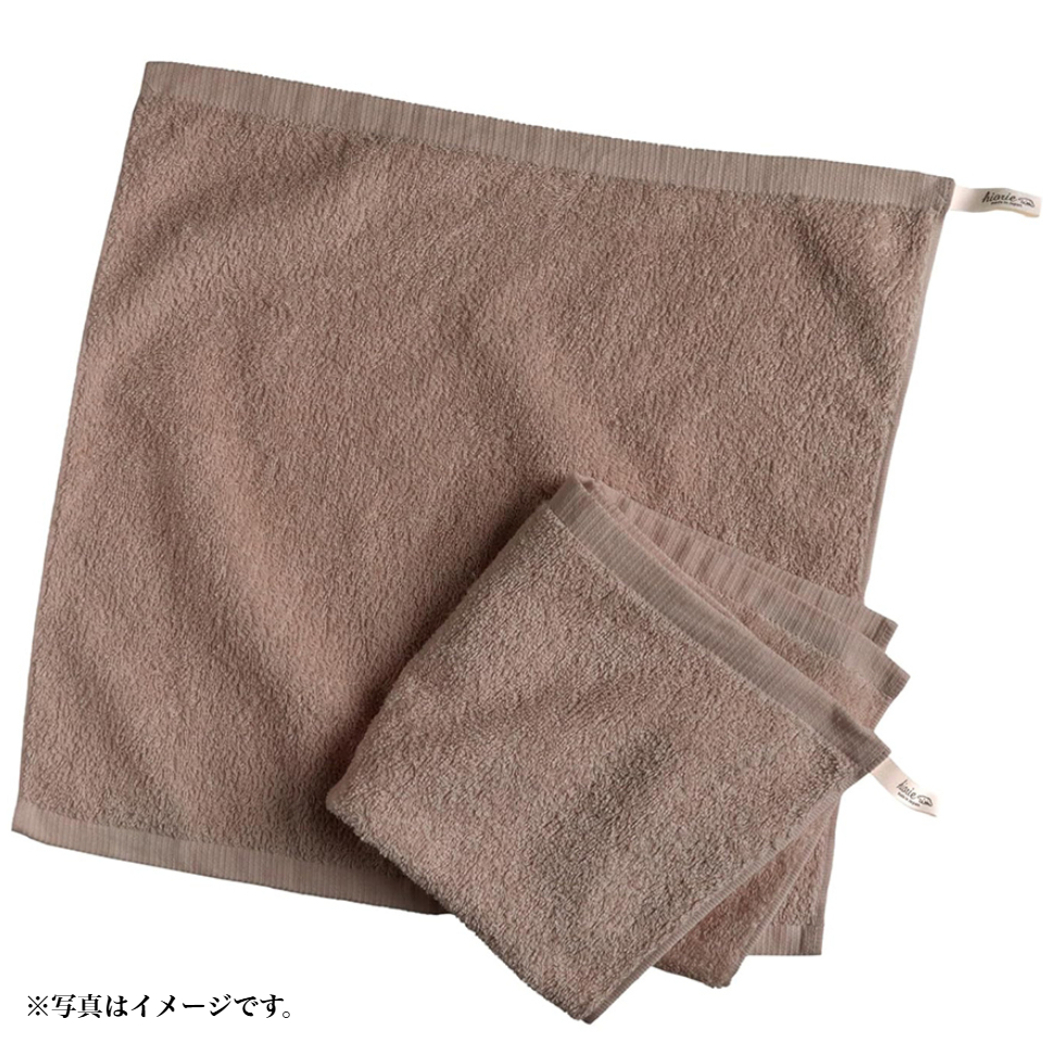 【ヒオリエ】日本製 ホテルスタイルタオル ハンドタオル マルーンブラウン 商品サムネイル