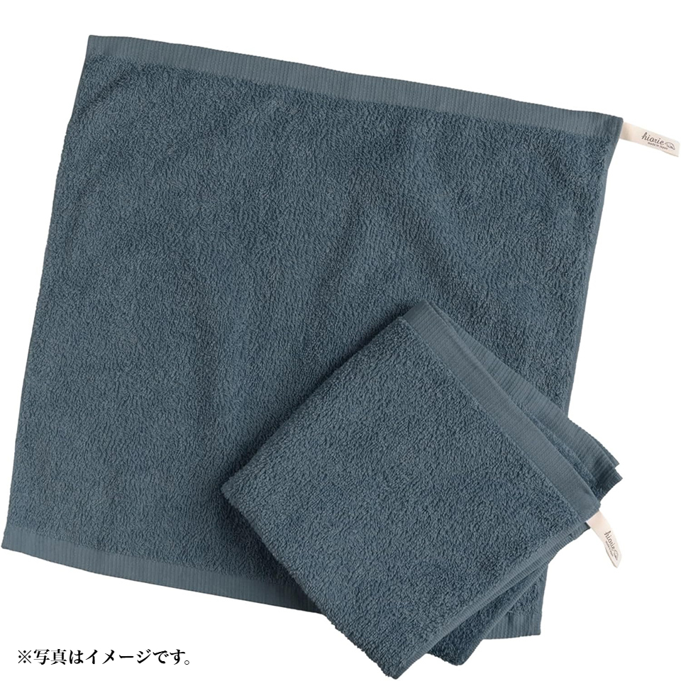 【ヒオリエ】日本製 ホテルスタイルタオル ハンドタオル クラウドブルー 商品サムネイル